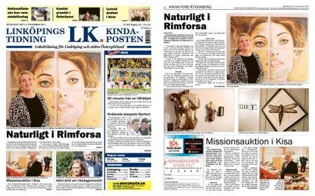 Linköpings Tidning & Kinda-Posten – 13 november 2017