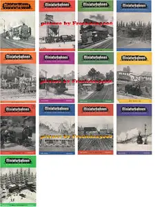 Miba Miniaturbahnen Jahrgang 1950 Heft 01-13