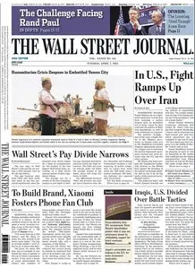 The Wall Street Journal - Tuesday, 7 April 2015 / Asia