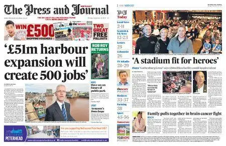The Press and Journal North East – September 18, 2017