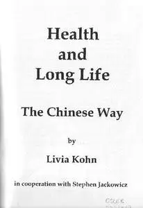 Health and Long Life: The Chinese Way