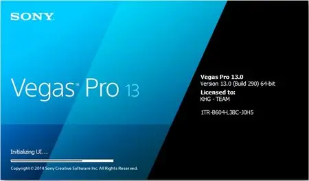 Sony Vegas Pro 13.0 Build 290 x64