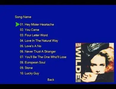 Kim Wilde - Close (1988) [Vinyl Rip 16/44 & mp3-320 + DVD] Re-up