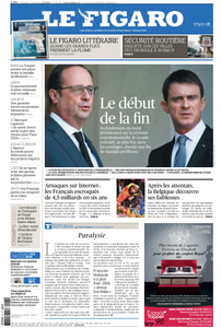 Le Figaro du Vendredi 1 Avril 2016