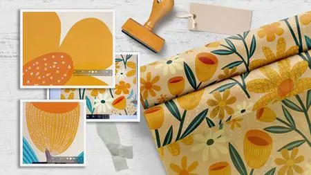 Ad 8 Detailed Repeat Floral Pattern - Ipad Affinity Designer