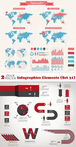 Vectors - Infographics Elements (Set 31)