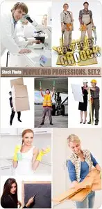 People and professions. Set.2 - Stock Photo