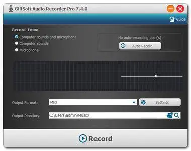 GiliSoft Audio Recorder Pro 7.4.0