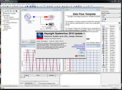 Keysight SystemVue 2018 Update 1