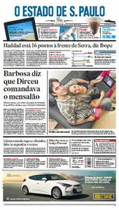 Jornal O Estado de São Paulo - 18 de outubro de 2012 - Quinta