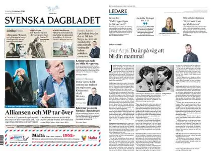 Svenska Dagbladet – 13 oktober 2018