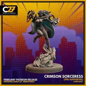 Feiticeira Escarlate - Crimson Sorceress