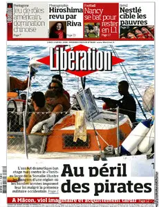 Libération. Lundi 13 Avril 2009