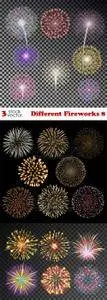 Vectors - Different Fireworks 8