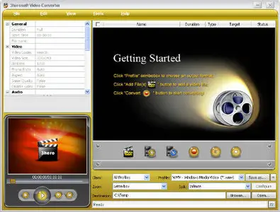 3herosoft Video Converter 3.2.3.0626 Portable