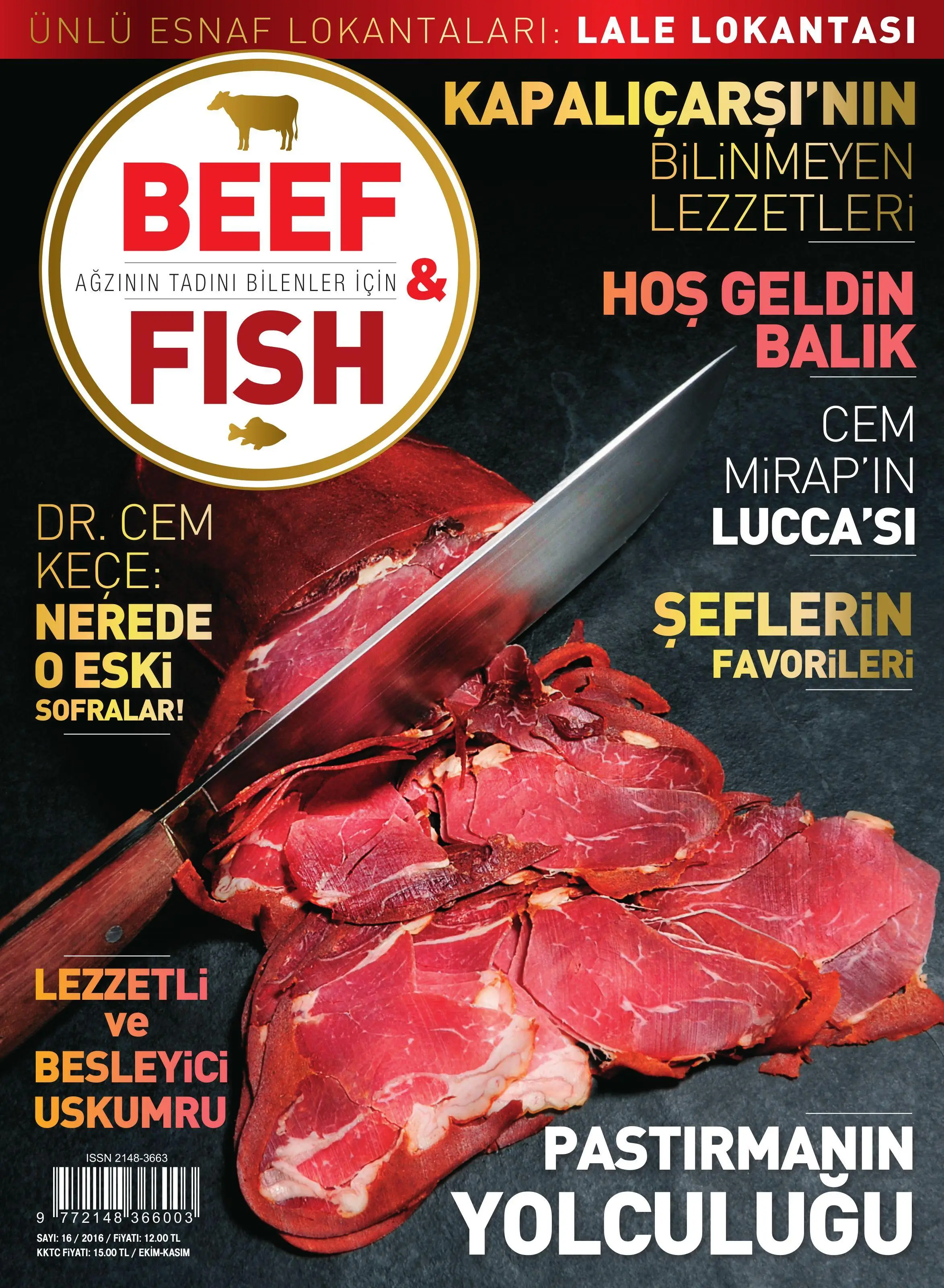 Beef & Fish – 15 Ekim 2016