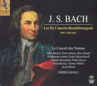J.S. Bach - The Six Brandenburg Concertos (Jordi Savall) [2010] (Redbook Layer Hybrid SACD rip)