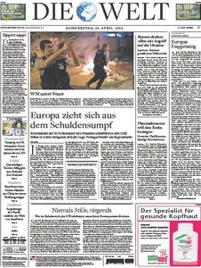 Die Welt vom 24 April 2014