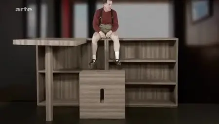 (Arte) Design : bureau et casiers Le Corbusier (2012)