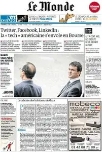 Le Monde du Dimanche/Lundi, 03./04. Août 2014