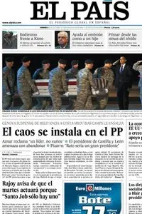 El País. 30 Octubre