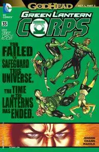 For robbie Green Lantern Corps 035 2014 Digital cbr