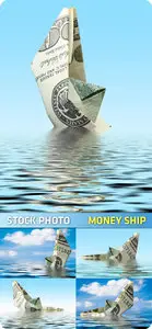 Stock Photo - Money Ship