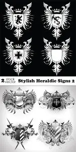 Vectors - Stylish Heraldic Signs 2