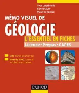 Mémo visuel de géologie - L'essentiel en fiches et en couleurs