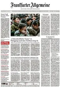 Frankfurter Allgemeine Zeitung vom 20. Dezember 2011