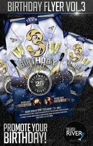 GraphicRiver Birthday Flyer Template Vol3
