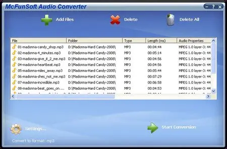 McFunSoft Audio Converter 7.4.0.11