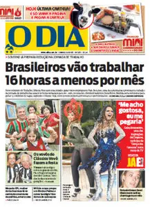 Jornal O Dia - 6 de maio de 2012 - Domingo