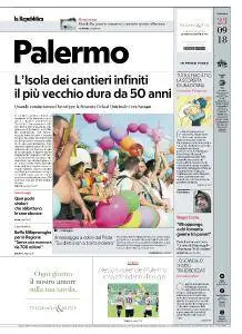 la Repubblica Palermo - 23 Settembre 2018