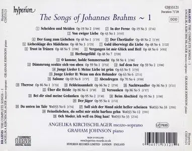 Angelika Kirchschlager, Graham Johnson - Johannes Brahms: The Complete Songs, Vol. 1 (2010)