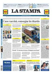 La Stampa Novara e Verbania - 6 Gennaio 2021
