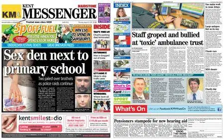 Kent Messenger Maidstone – August 10, 2017