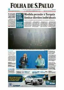 Folha de São Paulo - 21 de Julho de 2016 - Quinta