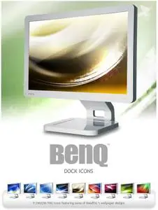 BenQ LCD Monitor Dock Icons