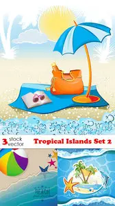 Vectors - Tropical Islands Set 2