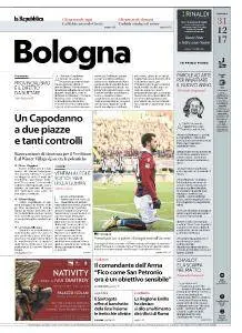 la Repubblica Bologna - 31 Dicembre 2017