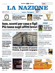 La Nazione Lucca - 20 Ottobre 2025