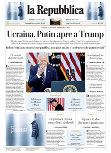 la Repubblica - 8 Novembre 2024
