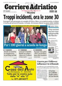 Corriere Adriatico Pesaro - 11 Marzo 2025