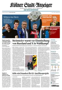 Kölner Stadt-Anzeiger Rhein-Bergischer Kreis - 28 Dezember 2024
