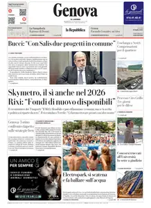 la Repubblica Genova - 10 Luglio 2025