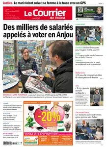 Le Courrier de l'Ouest Angers - 25 Novembre 2024