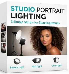 Studio Portrait Lighting: 3 Simple Setups for Stunning Results