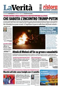 La Verita - 23 Ottobre 2025
