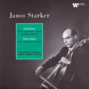 Janos Starker - Schumann Cello Concerto, Op. 129 & Overture from Manfred (2025) [Official Digital Download 24/192]